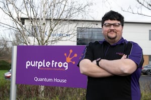 Lewis Prince of Purple Frog Systems in Telford won a Microsoft MVP award in AI 