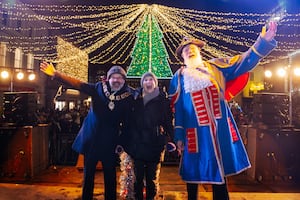 Shrewsbury's Christmas light switch-on