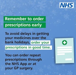 Order prescriptions early 