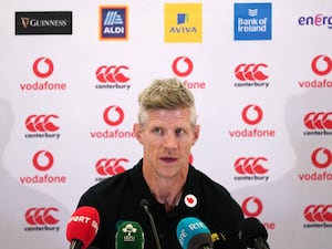 Ireland head coach Simon Easterby during a press conference