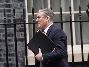 Sir Keir Starmer departs 10 Downing Street to attend Prime Minister’s Questions