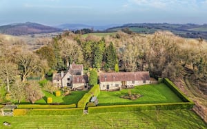 Chatwall Home Farm in Church Stretton. Picture: Rightmove and Savills.