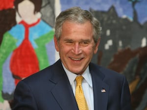 US President George Bush