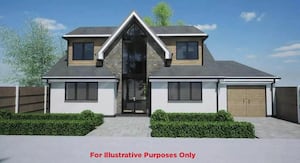 An artist's impression of how the property will look. Picture: Rightmove and Bond Wolfe. 