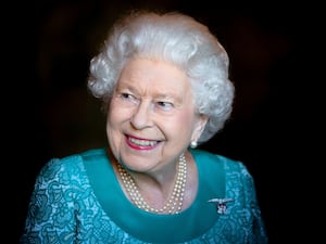 Queen Elizabeth II smiling