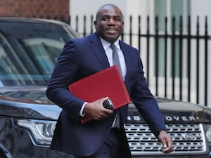 David Lammy in Downing Street