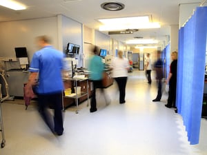 A busy hospital ward