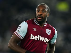 Michail Antonio in action for West Ham