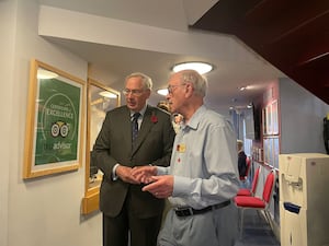 The Duke of Gloucester visited Festival Drayton Centre