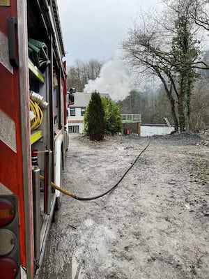 Two crews were sent to the incident. Picture: Amber Watch Wellington