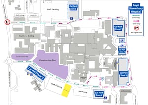 The new one-way system at the RSH