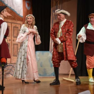 A previous performance of Dick Whittington by Kington Operatic Society