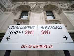 Street sign showing Parliament Street and Whitehall