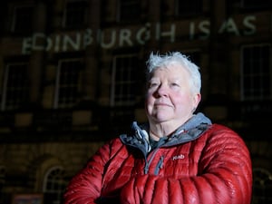 Scottish crime writer Val McDermid