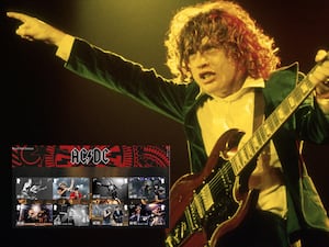 To celebrate the 50th anniversary of AC/DC's album High Voltage, the Royal Mail are set to release a series of stamps ahead of the band's UK tour date.