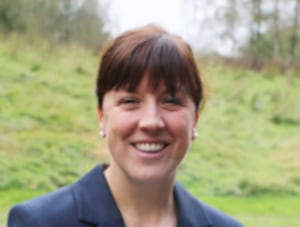 Powys County Council's chief executive Emma Palmer