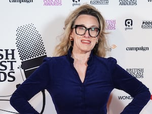 Grace Dent at the British Podcast Awards 2024