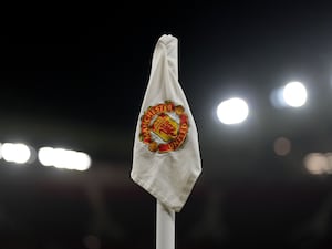 Manchester United corner flag