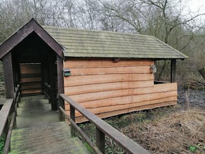 Information and Display area under construction