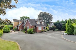 Inside the five-bedroom detached home in Higher Heath‚ Prees. Photo: YOPA 