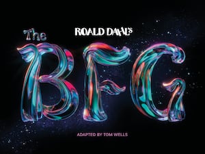 Sign showing new BFG production