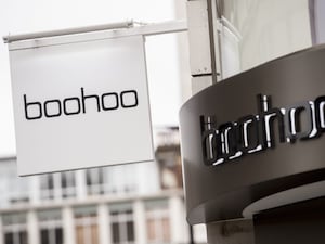 A Boohoo sign