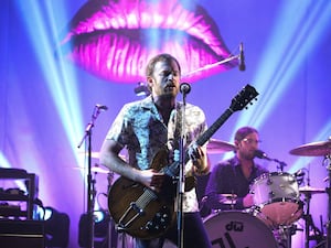 Kings of Leon performing