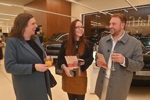 Ruth Westwood from Shropshire Council, Caroline Birch from Penguin MEP and Josh Coffey from Ricoh UK Products.