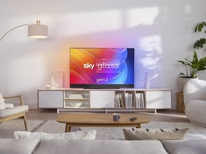 Second-generation Sky Glass television set