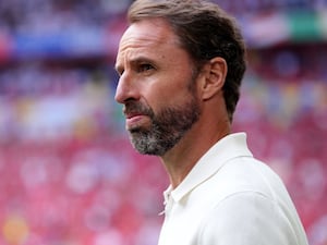 Gareth Southgate during England's Euro 2024 quarter-final against Switzerland