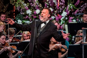 Sir Bryn Terfel singing at Llangollen International Musical Eisteddfod