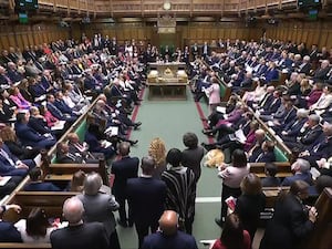 MPs in a full House of Commons