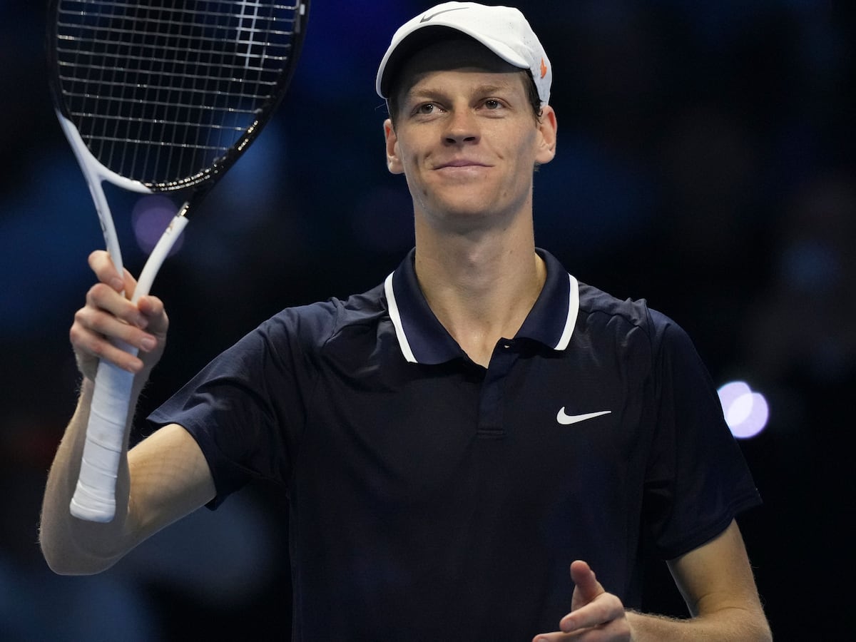 Jannik Sinner sets up ATP Finals title decider against Taylor Fritz