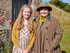 Brenda Blethyn with Marley Emma