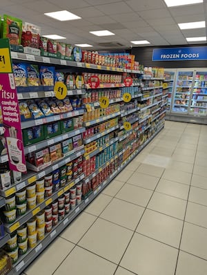 Inside the new Morrisons Daily store in Market Drayton. Picture: Morrisons Daily. 