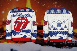 The Rolling Stones Christmas jumper