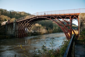 The famous Iron Bridge is a symbol of Telford