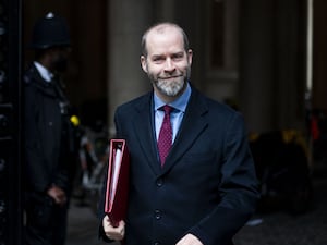 Business and Trade Secretary Jonathan Reynolds leaving Downing Street