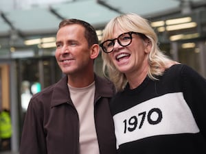 Scott Mills and Zoe Ball