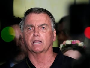 A close-up of Jair Bolsonaro