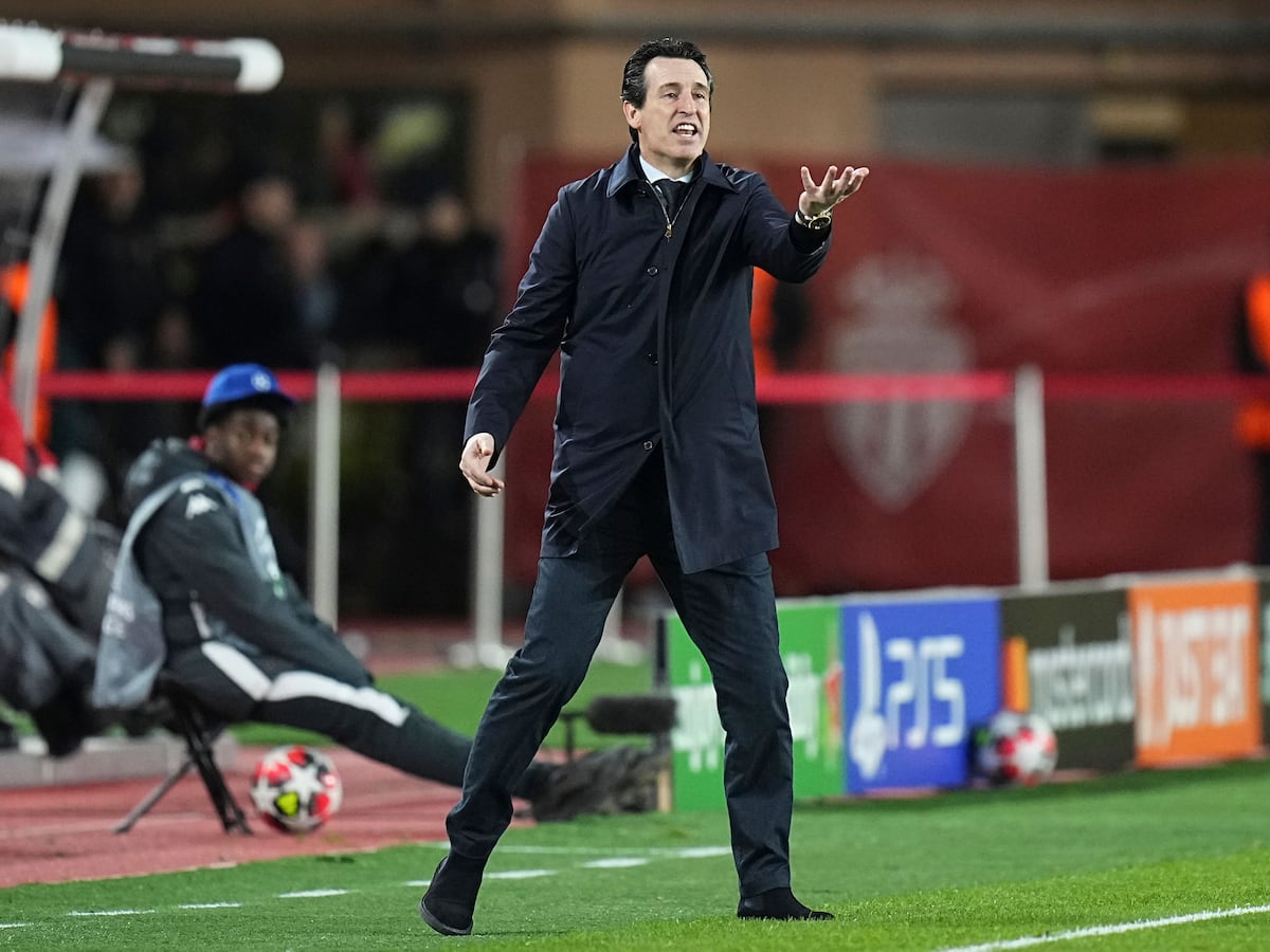 Unai Emery feels Aston Villa have blown their Champions League top-eight chances