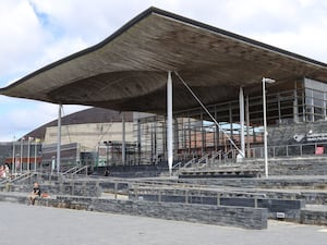 Welsh Senedd exterior