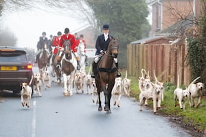 Albrighton and Woodland Hunt's 2024 Boxing Day Hunt in Newport