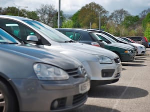 General view of a busy car park (Alamy/PA)