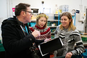 Coleham Primary School is preparing a Christmas music video to raise money for the Shrewsbury Food Hub