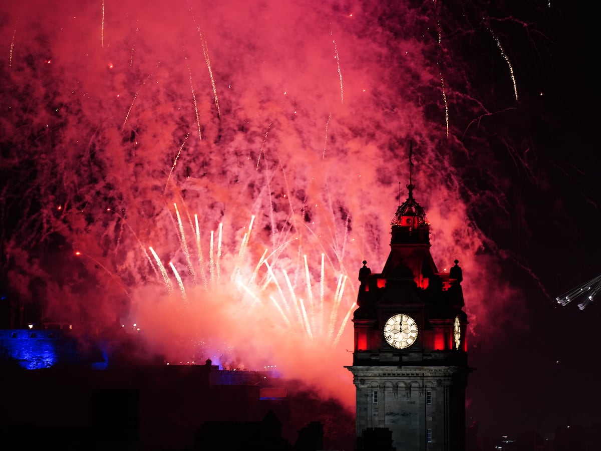 Edinburgh’s Hogmanay fireworks cancelled due to bad weather in Scotland