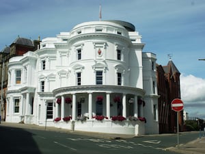 The Tynwald Building on the Isle of Man