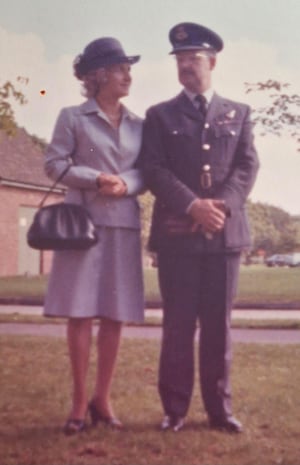 Patricia and Stan in later years.