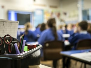 Pupils in a classroom