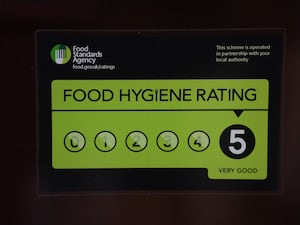 Food hygiene sticker